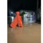 Hujan deras mengakibatkan banjir di Tulungagung. (Foto: Dok BPBD Tulungagung)