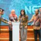 Gubernur Khofifah Indar Parawansa bersama Menkomdigi Meutya Hafid meluncurkan Program Talenta Digital Jatim Mendunia. (Foto: Dok Humas Pemprov Jatim)
