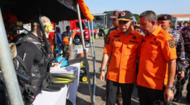 Wali Kota Eri Cahyadi usai pimpin apel kesiapsiagaan bencana. (Foto: Dok Humas Pemkot Surabaya)