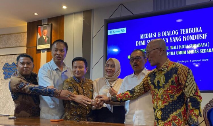 Armuji-Madas mediasi dan sepakat damai. (Foto: Istimewa)