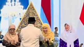 Gubernur Khofifah hadir dalma pertemuan Ormas Islam dengan Presiden Prabowo. (Foto: Dok Humas Pemprov Jatim)