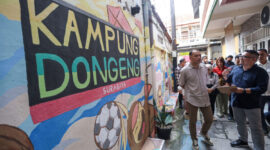 Kampung Pancasila Balai RW 9 Lemah Putro jadi pilot project/dok.bicarasurabaya.com