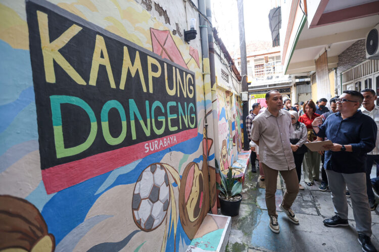 Kampung Pancasila Balai RW 9 Lemah Putro jadi pilot project/dok.bicarasurabaya.com