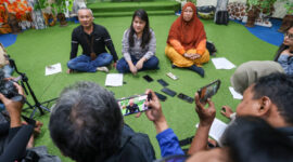 Direktur Operasional KBS, Nurika Widyasanti memastikan penyidikan dan penggeledahan oleh Kejati tidak mengganggu operasional KBS. (Foto: dok Diskominfo Surabaya)