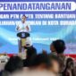Penandatanganan MoU Beasiswa dengan PT dan PTS/Dok.Diskominfo Surabaya