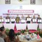 Penandatangan NKB dengan 38 hotel di Lobby Balai Kota Surabaya, Jumat (6/2/2026).