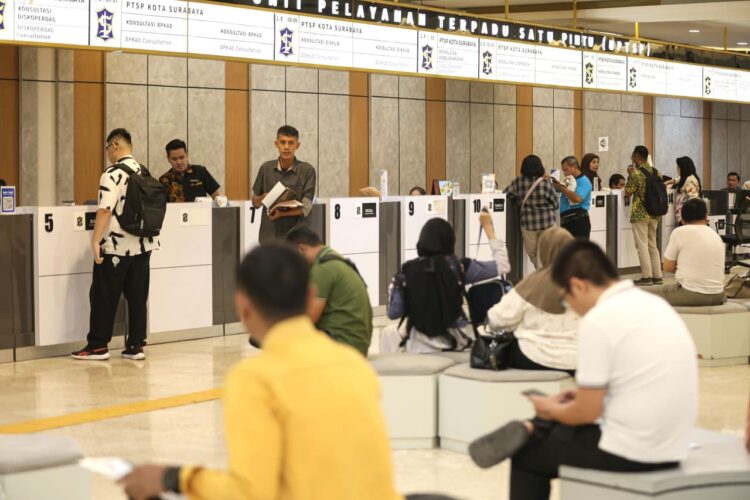 Pelayanan di Pemkot Surabaya/dok.Diskominfo Surabaya
