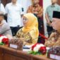 Gubernur Khofifah saat rapat bersama Menhub/dok.bicarasurabaya.com