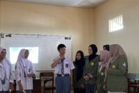 Penyuluhan moderasi beragama yang dilakukan oleh mahasiswa UPN Veteran Jawa Timur/dok.bicarasurabaya.com