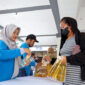 Pasar Murah yang digelar Pemkot Surabaya diserbu warga Benowo. (Foto: dok Diskominfo Surabaya)