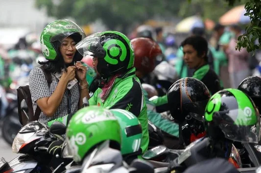 Pemerintah pastikan ratusna ribu pengemudi ojek online (Ojol) akanmendapat Bantuan HAri Raya (BHR) sebelum H-7. (Foto: Ilustrasi/Istimewa)