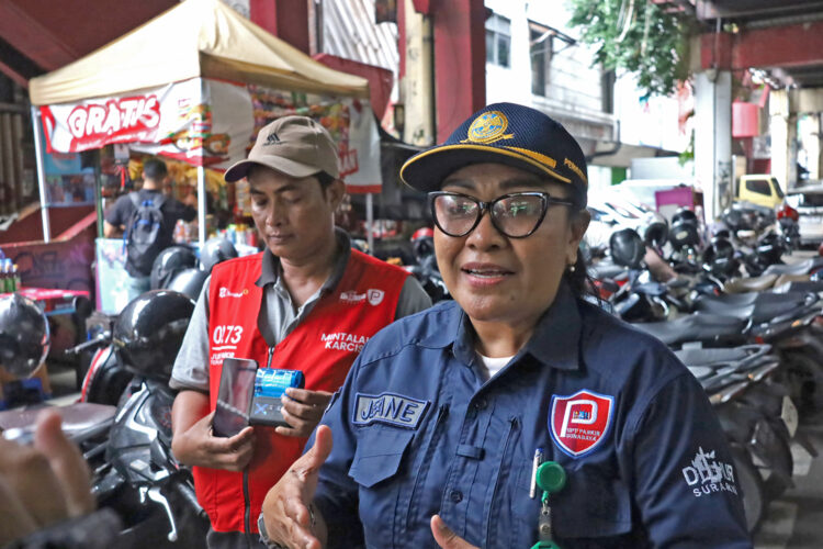 Kepala UPT Parkir TJU Dinas Perhubungan Kota Surabaya, Jeane Mariane Taroreh