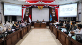 Rapat koordinasi Surabaya Perkuat Sinkronisasi Data Penyaluran Zakat/dok.bicarasurabaya.com