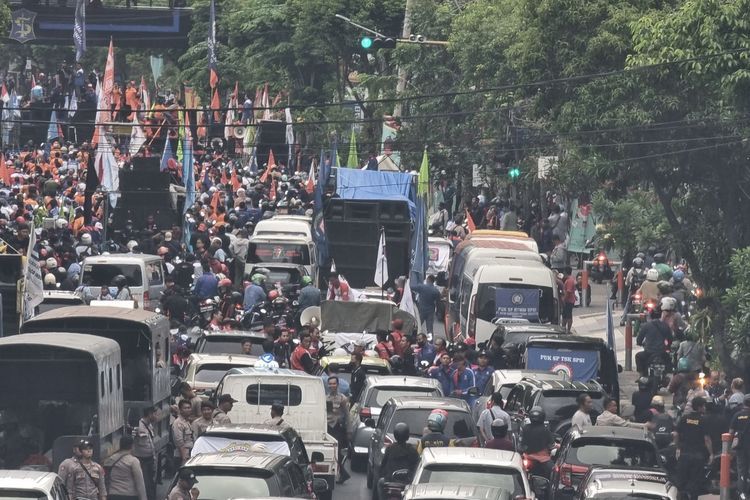 Ilustrasi Demo Buruh 1 Mei (Foto: dok/ Ist)