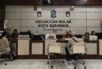 Ilustrasi Kantor Kecamatan Bulak Kota Surabaya (Ist)