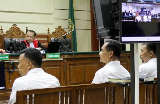 Sidang Korupsi Bupati Ponorogo Sugiri/dok.bicarasurabaya.com