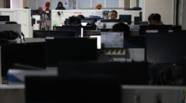 Suasana WFH Kantor Pemerintah Surabaya. (Foto: dok Diskominfo Surabaya)