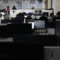 Suasana WFH Kantor Pemerintah Surabaya. (Foto: dok Diskominfo Surabaya)