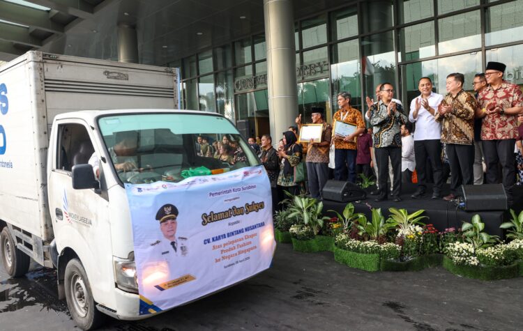 Wali Kota Surabaya Eri Cahyadi saat acara Surabaya Industrial Labour 2026/dok.Diskominfo Surabaya