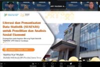 Webinar Bincang Seru Pojok Statistik (BISPOTA 1)/dok.bicarasurabaya.com