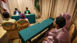 Ilustrasi dok. Nikah massal Surabaya (Foto: dok Diskominfo)