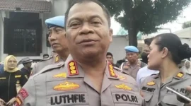 Polisi menetapkan 4 orang peserta demo grahadi yang berujung perusakan. (Foto: Ist)