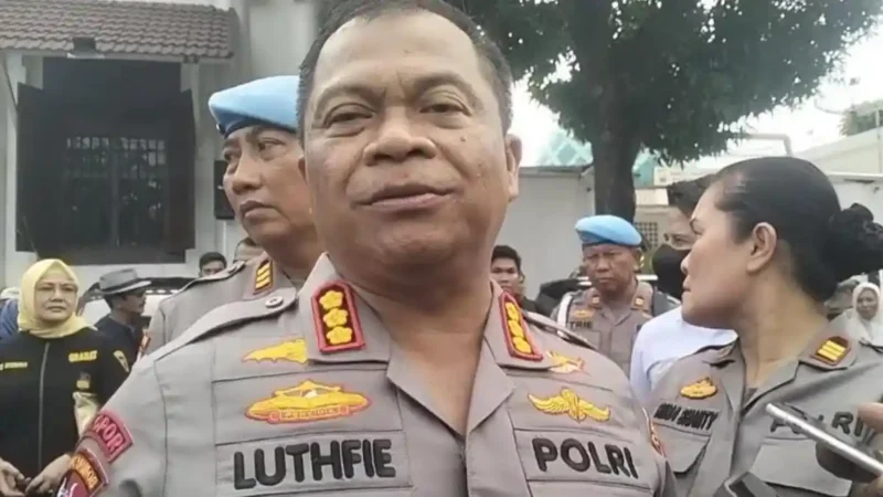 Polisi menetapkan 4 orang peserta demo grahadi yang berujung perusakan. (Foto: Ist)