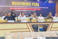 Semester I 2026, Polda Jatim Ungkap 3.157 Kasus Narkoba. (Foto: Istimewa)