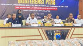 Semester I 2026, Polda Jatim Ungkap 3.157 Kasus Narkoba. (Foto: Istimewa)