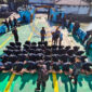 50 napi resiko tinggi di Lapas Klas I Surabaya di Porong dipindah ke Nusakambangan dengan pengawalan ketat dari Brimob. (Foto: Istimewa)