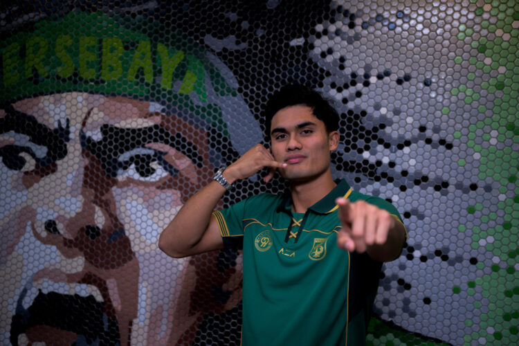 Ramadhan Sananta menjadi Striker anyar Persebaya untuk musim Super League 2026-2027 resmi diperkenalkan. (Foto: dok Persebaya)