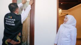 Sensus Ekonomi 2026 Dimulai, Khofifah Minta Warga Beri Data Akurat. (Foto: Humas Pemprov Jatim)