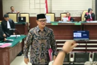 Sidang Perdana Maidi, Jaksa Beber Dugaan Pemerasan dan Gratifikasi Rp11,5 Miliar. (Foto: Istimewa)