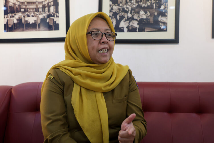 Kepala Dispendik Surabaya Febrina Kusumawati. (Foto: dok Diskominfo)