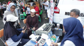 Jemput Bola, Layanan Bayar PKB dan PBB Dibuka Setiap CFD Surabaya. (Foto: do Diskominfo Surabaya)