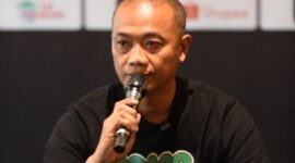 Pelatih PSMS Medan, Eko Purjianto puas dengan penampilan anak asuhnya meski kalah 0-1 dari Persebaya di Piala Presiden 2026. (Foto: Istimewa)