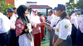 MPLS Surabaya Tanpa Perploncoan, Siswa Dibekali Literasi Digital. (Foto: dok Diskominfo)