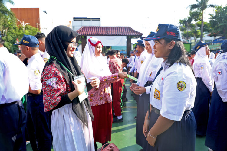 MPLS Surabaya Tanpa Perploncoan, Siswa Dibekali Literasi Digital. (Foto: dok Diskominfo)