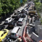Kemacetan Jalan Moestopo, Pemkot Surabaya Minta Maaf ke Warga. (Foto: Diskominfo Surabaya)