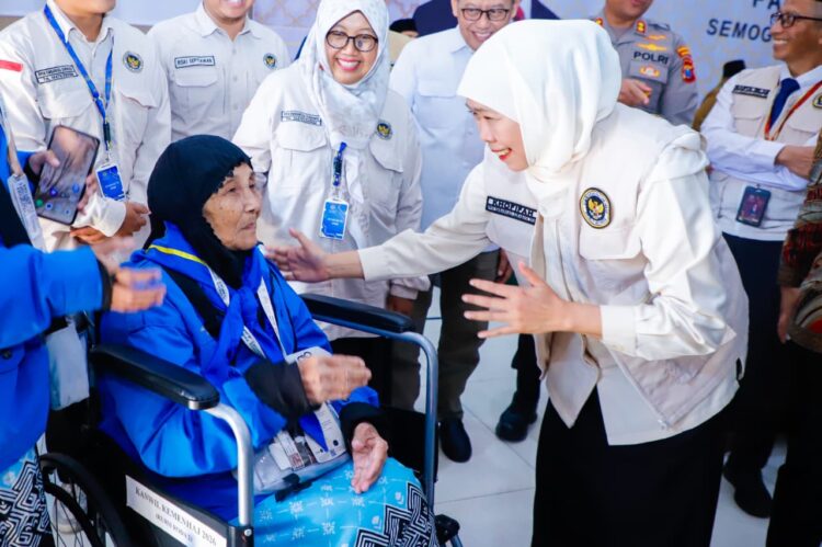 Debarkasi Haji Surabaya Berakhir, Dhoho Kediri Disiapkan Jadi Embarkasi. (Foto: Humas Pemprov Jatim)