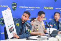 Polda Jatim Ungkap Peretasan Website Sekolah Dipakai Judi Online. (Foto: Muhammad/bicarasurabaya.com)