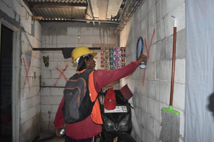 Tahap Ketiga Normalisasi Kalianak, 182 Bangunan Kena Penandaan. (Foto: dok Diskominfo)