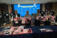 Operasi Tumpas Narkoba, Polres Tanjung Perak Amankan 1,01 Kg Sabu. (Foto: Ist)