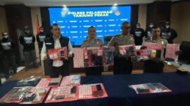 Operasi Tumpas Narkoba, Polres Tanjung Perak Amankan 1,01 Kg Sabu. (Foto: Ist)