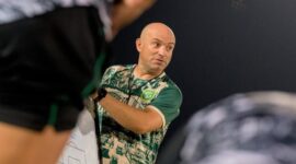 Tavares pastikan tim Persebaya siap dan solid hadapi Arema jelang BRI Super League hadapi Bhayangkara Lampung Presisi. (Foto: persebaya.id)