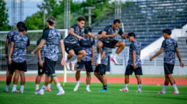 Pemain Persebaya saat menjalani training camp (TC) di Tailan. (Foto: persebaya.id)