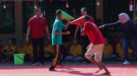 Bukan Sekadar Lomba, Agustusan di Liponsos Keputih Jadi Terapi Penghuni. (Foto: Diskominfo Surabaya)