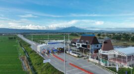 Jalan Tol Probolinggo-Situbondo-Banyuwangi (Prosiwangi) Segmen Gending-Paiton sepanjang 23,515 kilometer resmi dioperasikan tanpa tarif alias gratis selama 14 hari masa sosialisasi. (Foto: Jasamarga)