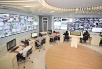 Ruang Command Center 112 Surabaya
