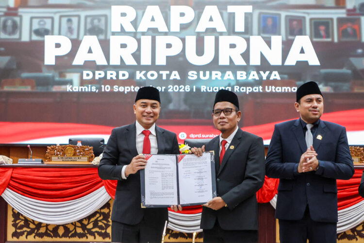 APBD Perubahan Surabaya 2026 Tembus Rp12,88 Triliun. (Foto: Diskoimfo Surabaya)